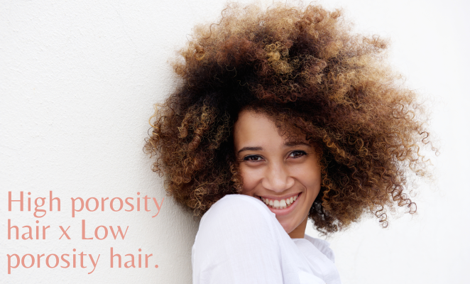 High porosity hair versus Low porosity
